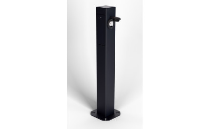 Parking pedestal 30 inches Square, one side